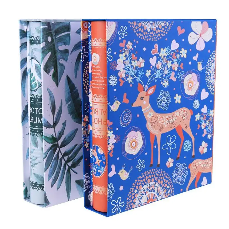 200 Pages Photo Album Scrapbook Paper Baby Family large 6 inch Interleaf Loose-Leaf Albums Wedding Foto Album Scrapbooking 12