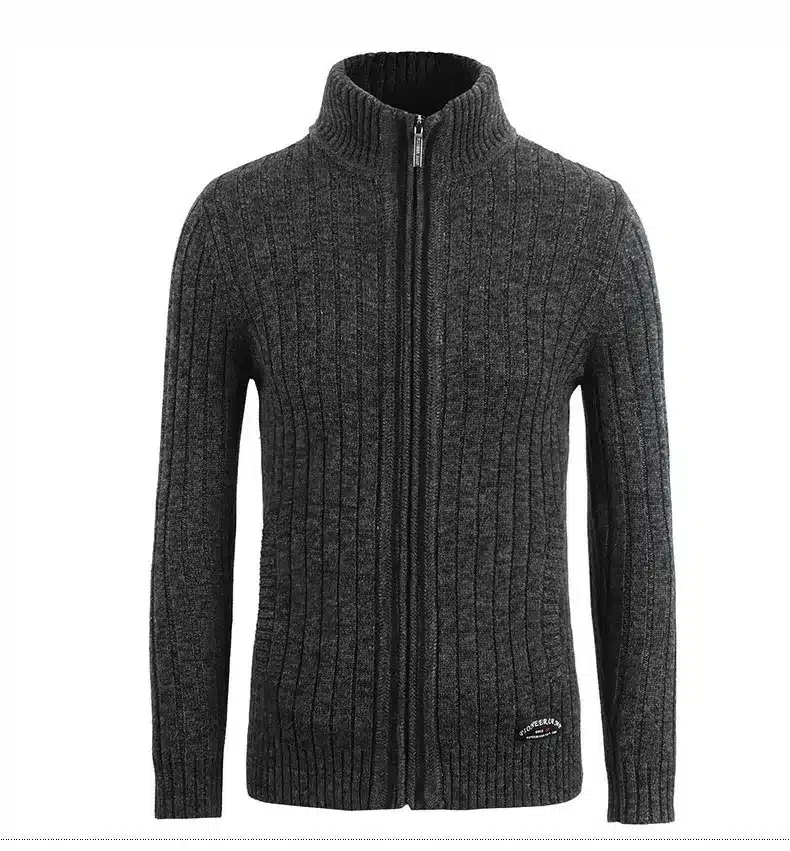 Pioneer Camp mens cardigan sweater famous brand clothing slim fit zipper male sweaters top quality cardigan for men 25