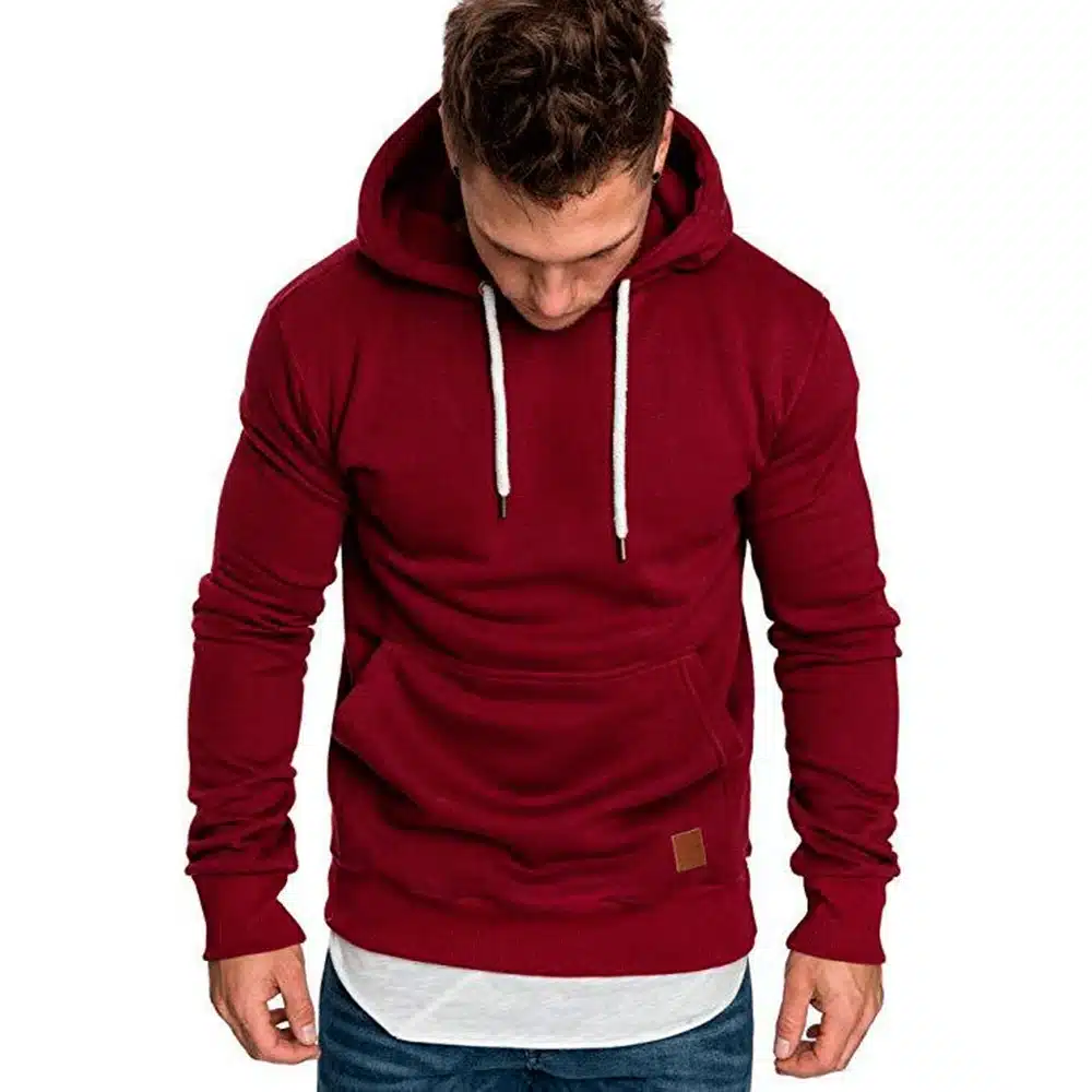 MASCUBE 2018 New Autumn Winter Fashion Color Hoody Male Large Size Warm Fleece Coat Men Brand Sweaters Hooded Sweat Shirts 21