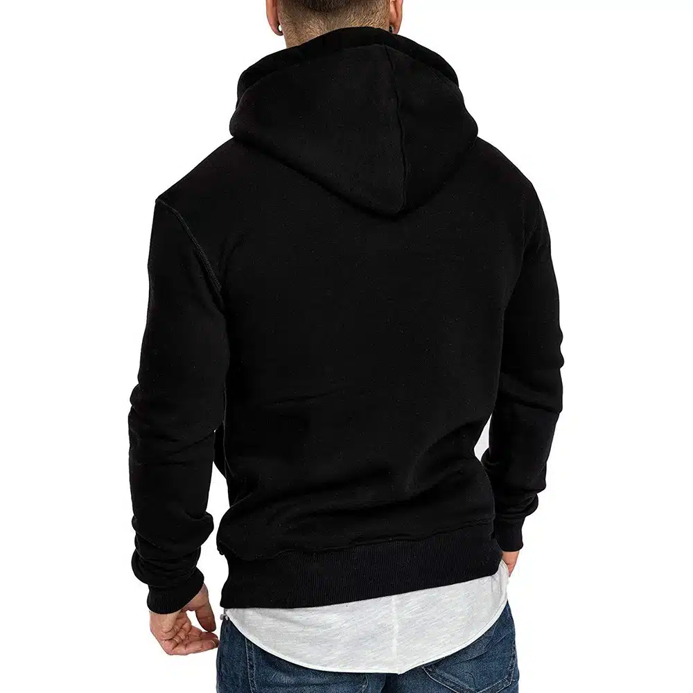 MASCUBE 2018 New Autumn Winter Fashion Color Hoody Male Large Size Warm Fleece Coat Men Brand Sweaters Hooded Sweat Shirts 25