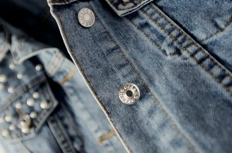 2018 Spring Women Basic Coats Women Denim Jacket Pearls Beading Kpop Jeans Coat Loose Long Sleeve Jackets 1667 7