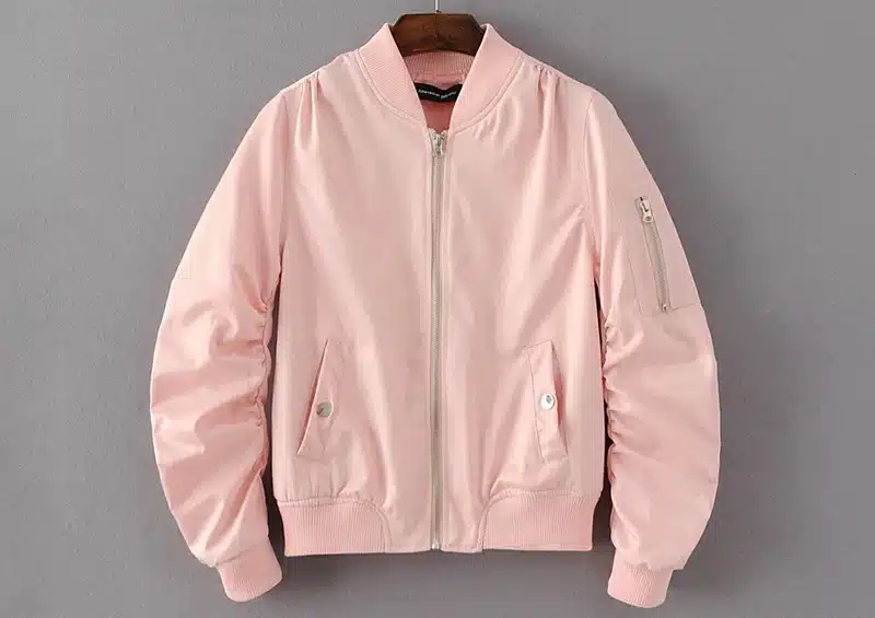 2018 Spring Casual Bomber Jacket Women Basic Jacket Pocket Zipper Windbreaker Tops Fashion Coat Female Stand Collar Outerwear 10