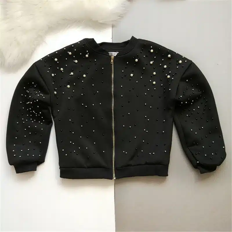 RUGOD New Hot Diamond Beading Bomber Jacket Women 2018 Spring Casual Loose Zipper Long Sleeve Baseball Jacket Casaco Feminino 20