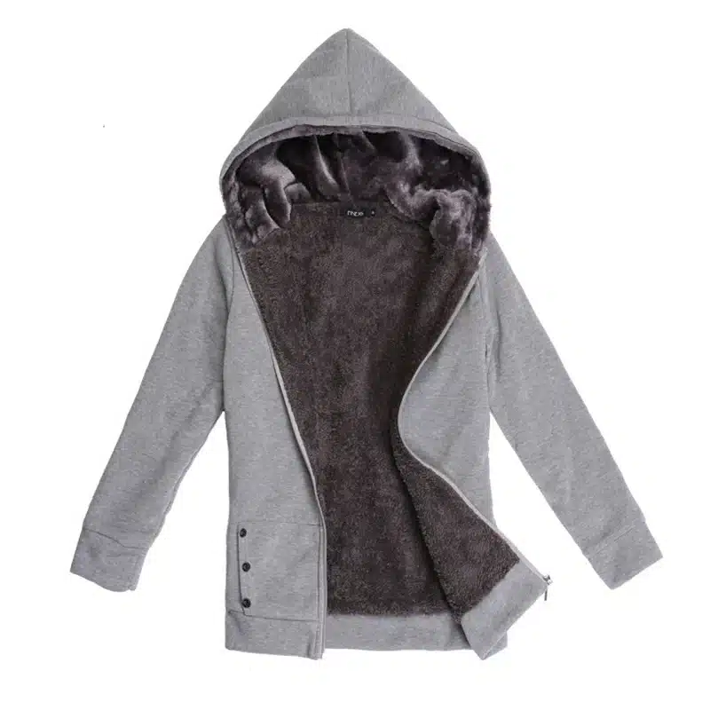 Autumn winter Wollen Zipper Hoodie Coats Casual Warm Cardigan Sweaters Womens Long Sleeved Jackets Hooded Outwear Spring SJ726U 13