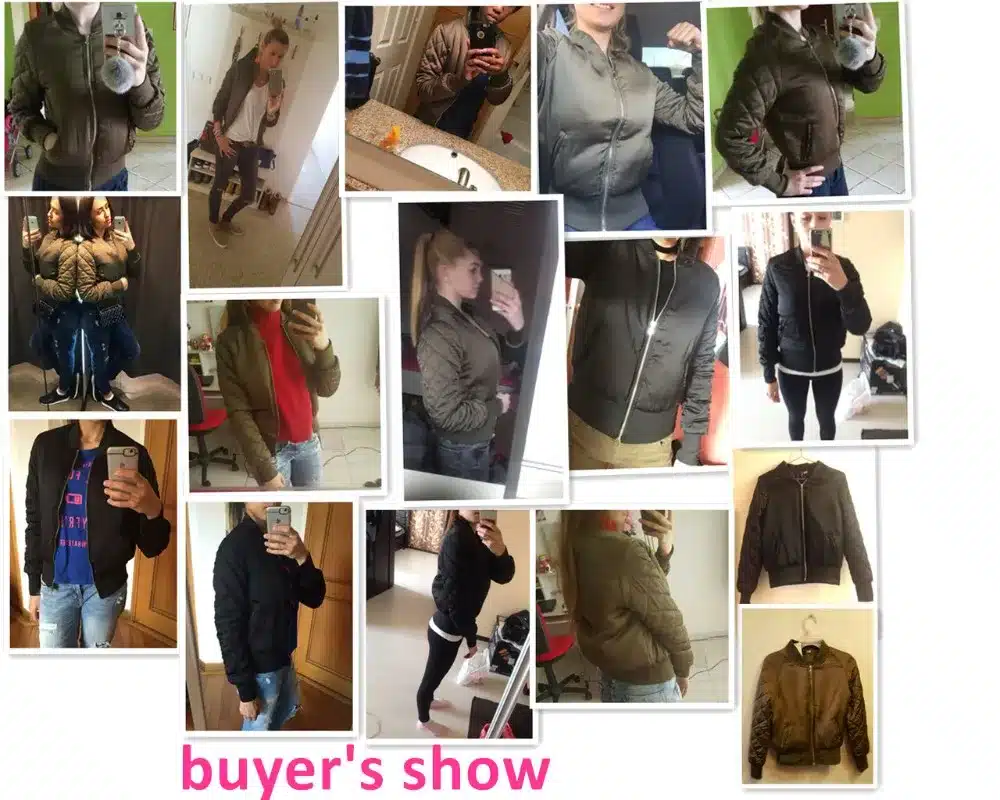 2018 Spring Winter Bomber Jacket Women Aviator Jacket Army Green Baseball Jackets Chaquetas Mujer Jaqueta Feminina Coat Women 15