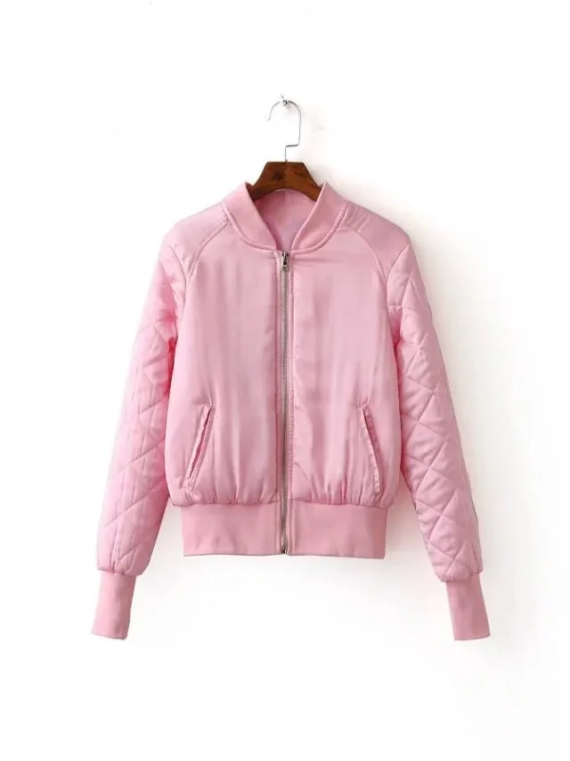 2018 Spring Winter Bomber Jacket Women Aviator Jacket Army Green Baseball Jackets Chaquetas Mujer Jaqueta Feminina Coat Women 23