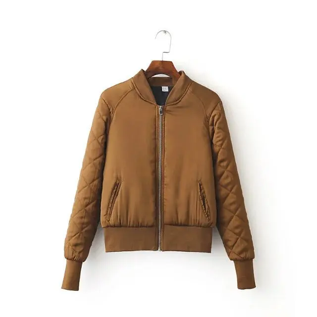 2018 Spring Winter Bomber Jacket Women Aviator Jacket Army Green Baseball Jackets Chaquetas Mujer Jaqueta Feminina Coat Women 26