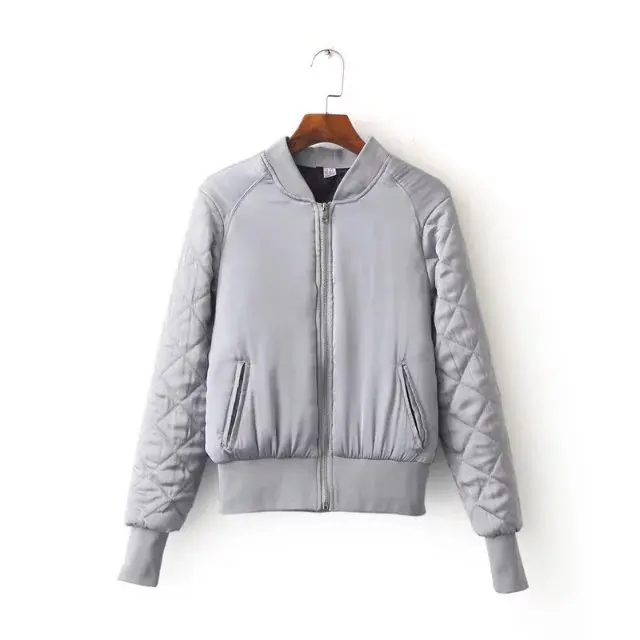 2018 Spring Winter Bomber Jacket Women Aviator Jacket Army Green Baseball Jackets Chaquetas Mujer Jaqueta Feminina Coat Women 27