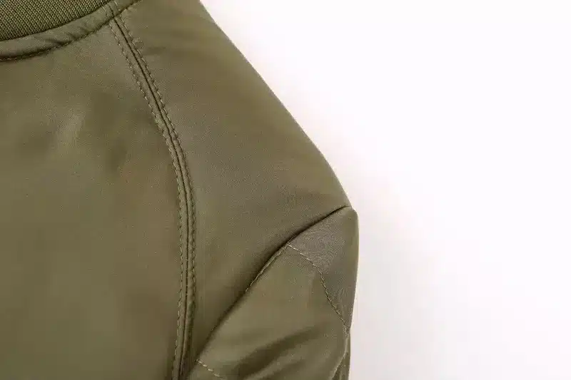 2018 Spring Winter Bomber Jacket Women Aviator Jacket Army Green Baseball Jackets Chaquetas Mujer Jaqueta Feminina Coat Women 30