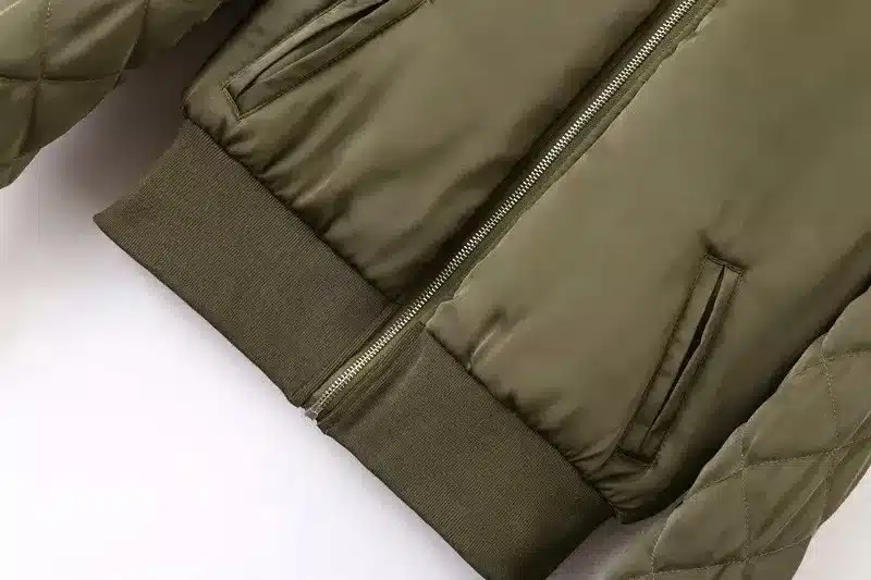 2018 Spring Winter Bomber Jacket Women Aviator Jacket Army Green Baseball Jackets Chaquetas Mujer Jaqueta Feminina Coat Women 34