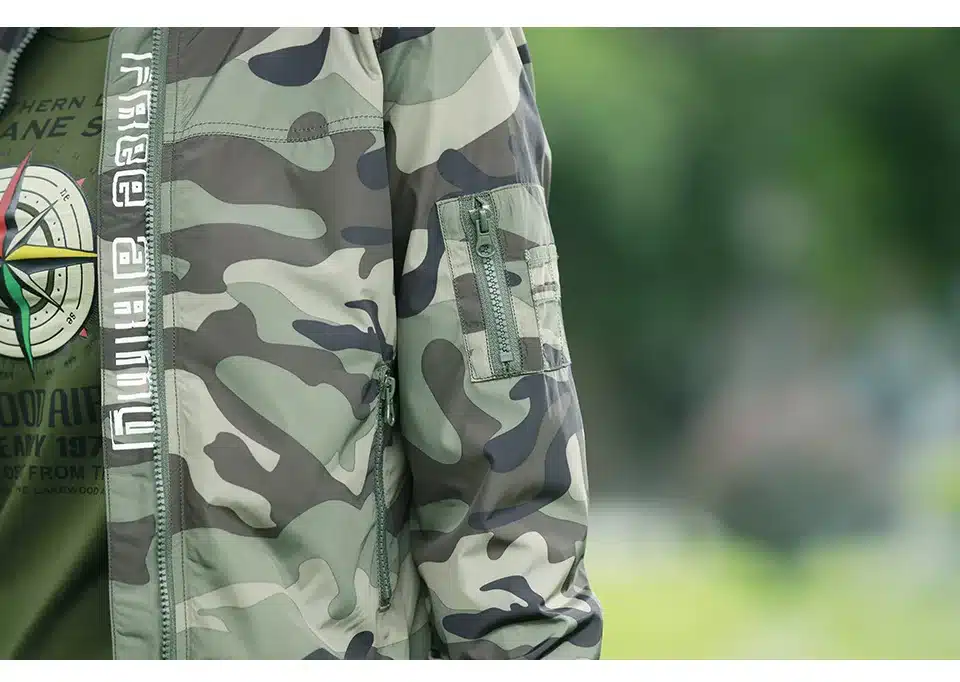Freearmy Green Coat Spring Jacket Women Vintage Jacket Letters Print Women's Coats Camouflage Ladies Clothing Large Size Female 15