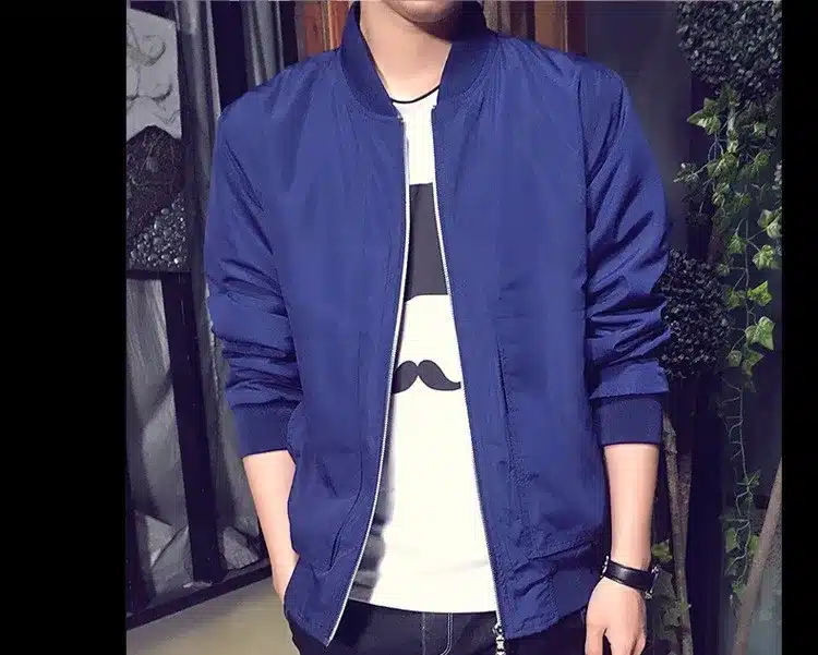 New Arrival Spring Men's Jackets Solid Fashion Coats Male Casual Slim Stand Collar Bomber Jacket Men Outerdoor Overcoat M-XXXXL 25