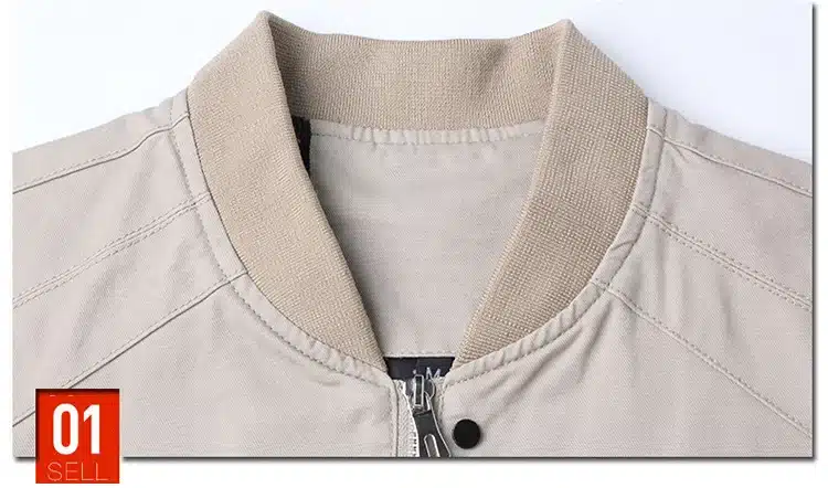 2018 brand men's spring autumn jacket men casual Slim fit cotton jacket and coat Men stander collar bomber jacket 27