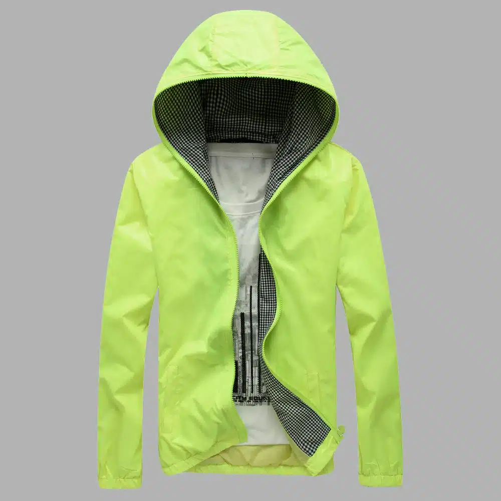 2018 Mens Jackets And Coats Fashion Chaqueta Hombre Spring Summer New Men's Bright Light Jacket Sun Clothing Block Thin Jackets 13