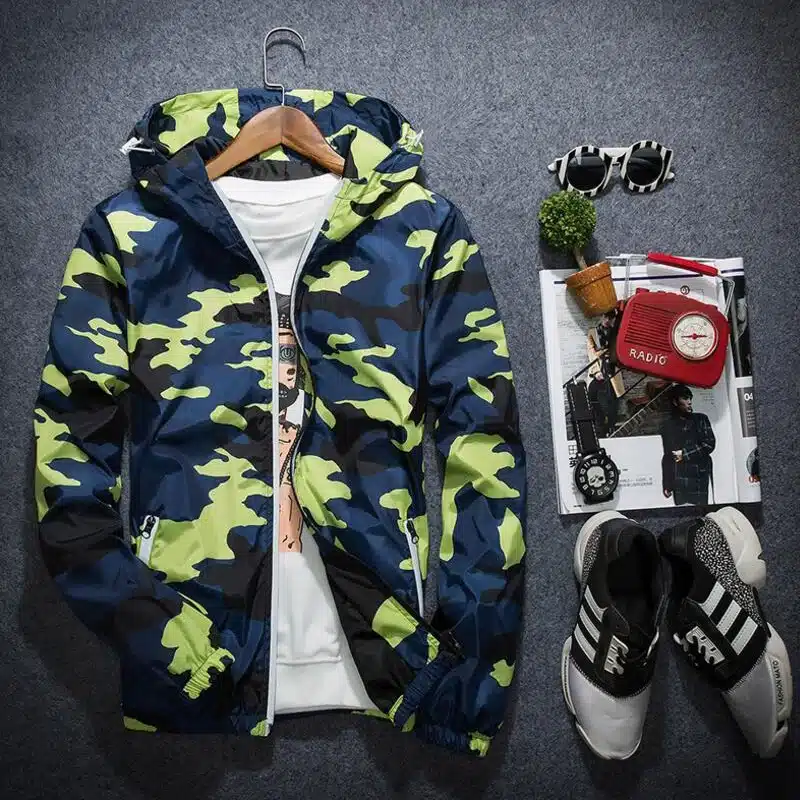Covrlge Men Jacket Fashion 2017 Spring Men Brand Camouflage Jackets Casual Mens Coat Men's Hooded Luminous Zipper Coats MWJ011 20