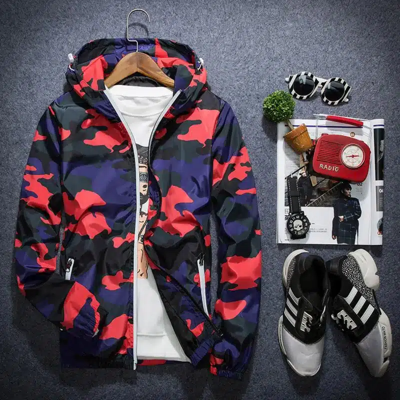 Covrlge Men Jacket Fashion 2017 Spring Men Brand Camouflage Jackets Casual Mens Coat Men's Hooded Luminous Zipper Coats MWJ011 21