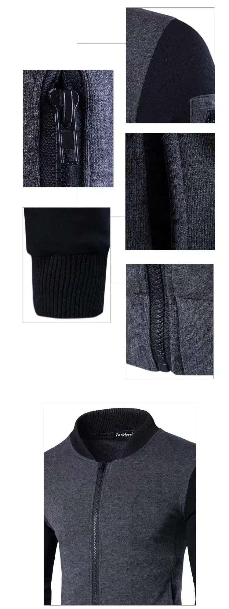 Bomber Jacket Men Veste Blouson Homme 2017 Mens Fashion Patchwork Sleeve Zipper Baseball Jacket Light Weight Mens Spring Jackets 12