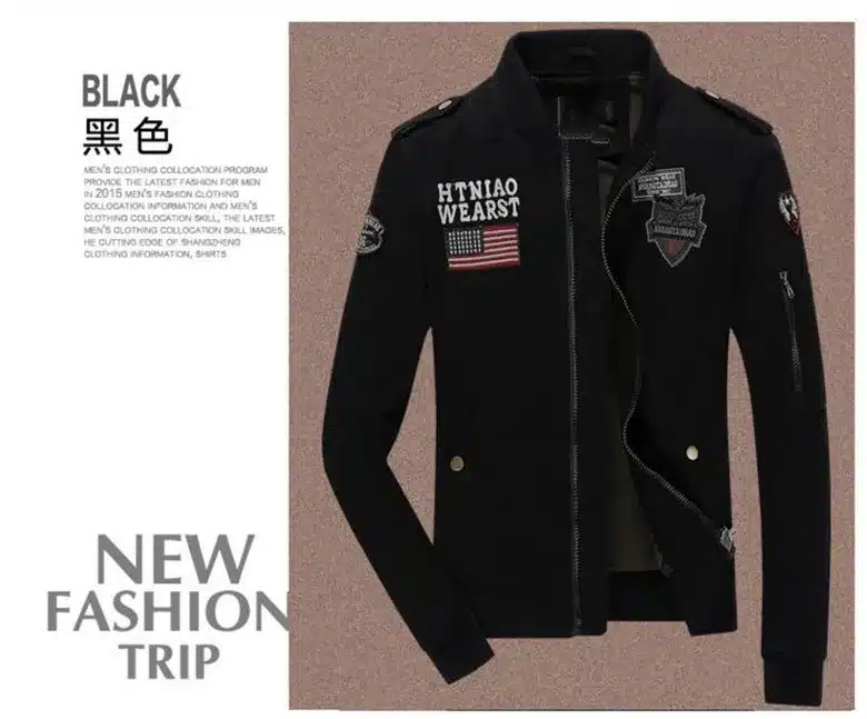 Military Jacket 2017 New Hot Selling Men Autumn Jacket Mens Spring Coat Washed with Water Cotton Jacket Leisure Fashion Jacket 23
