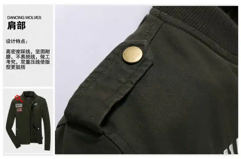 Military Jacket 2017 New Hot Selling Men Autumn Jacket Mens Spring Coat Washed with Water Cotton Jacket Leisure Fashion Jacket 25