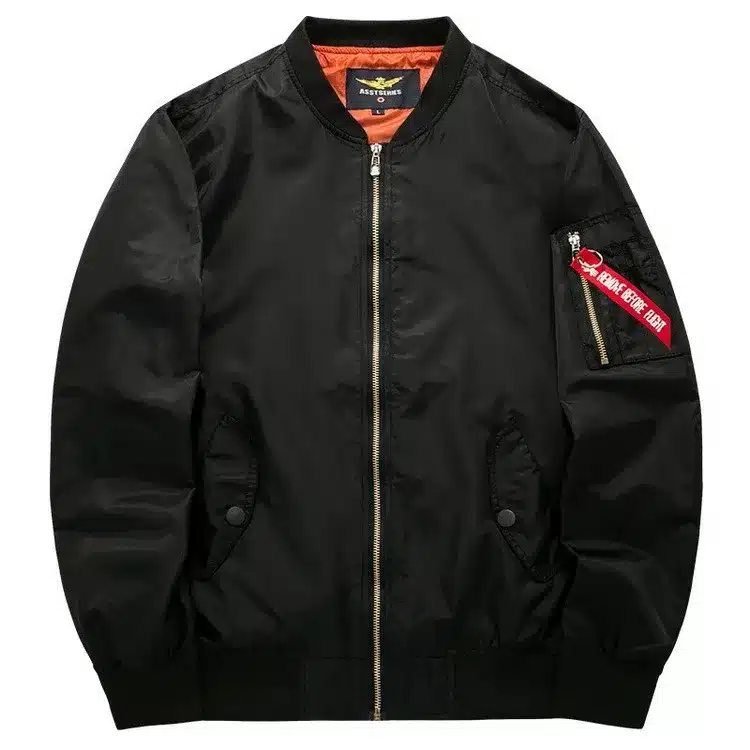 M-6XL Air Force One Waterproof Bomber Jacket Pockets Men's Spring Military Style Coat Men Army Short Baseball Jackets,UMA445 12