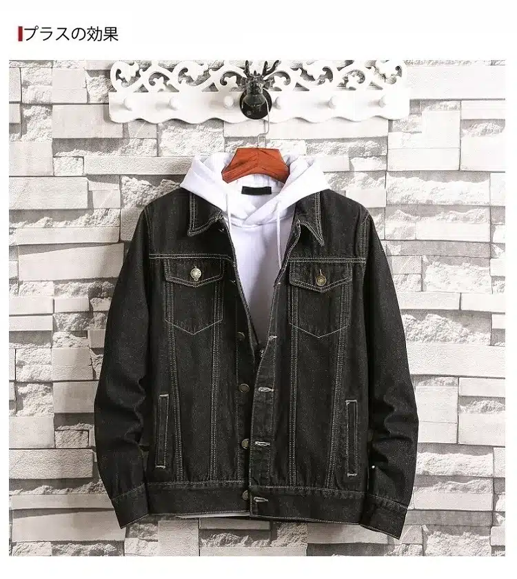 Cotton Solid Denim Jacket Mens 2018 Spring Autumn Casual Slim Fit Bomber Jackets Men Jean Jacket Mens Outwear Male Cowboy M-4XL 11