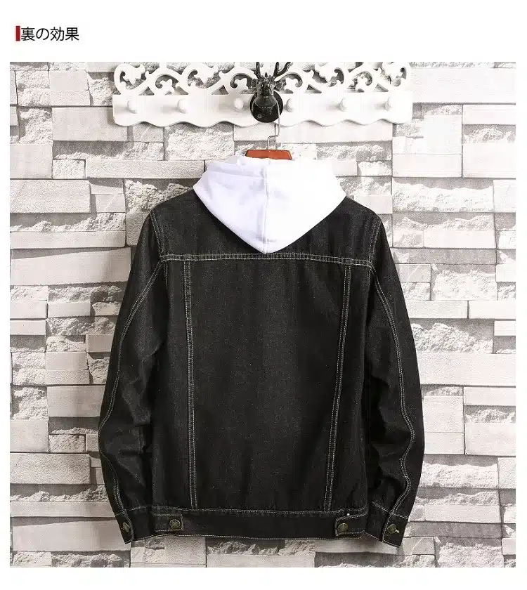 Cotton Solid Denim Jacket Mens 2018 Spring Autumn Casual Slim Fit Bomber Jackets Men Jean Jacket Mens Outwear Male Cowboy M-4XL 12