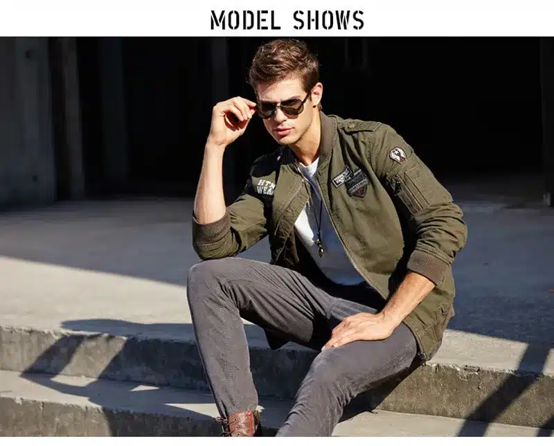 2017 new men's jacket spring jacket bomber Brand jacket self-cultivation Army flight leisure men's high quality coat Overcoat 11