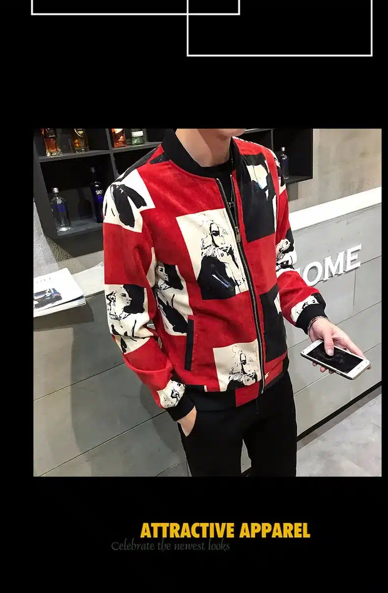 Brand Jacket Coat For Men Spring Autumn Jackets Hip Hop Coat Men Jacket Slim Mens Outerwear Manteau Homme Bomber Jacket 3XL 4XL 27