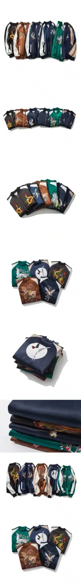 2019 Mens Bomber Jacket Embroidery Jacket Men Couple Army Green Baseball Jacket Men Spring Pilot Jacket Men Autumn Casual 1
