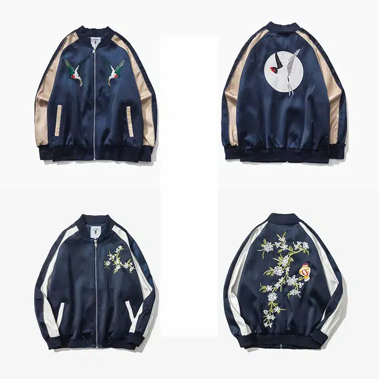 2019 Mens Bomber Jacket Embroidery Jacket Men Couple Army Green Baseball Jacket Men Spring Pilot Jacket Men Autumn Casual 11