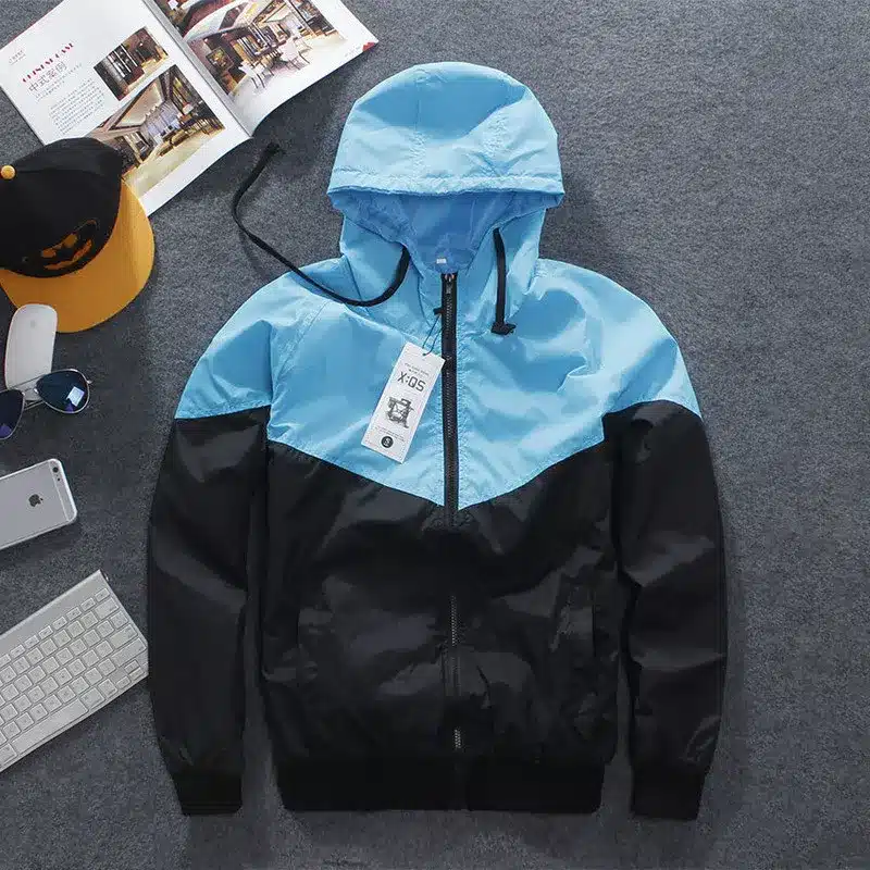 Men Jacket Spring Autumn Patchwork Reflective 3m Jacket movement Hip Hop Waterproof Windbreaker Men Coat Brand Fluorescence 16