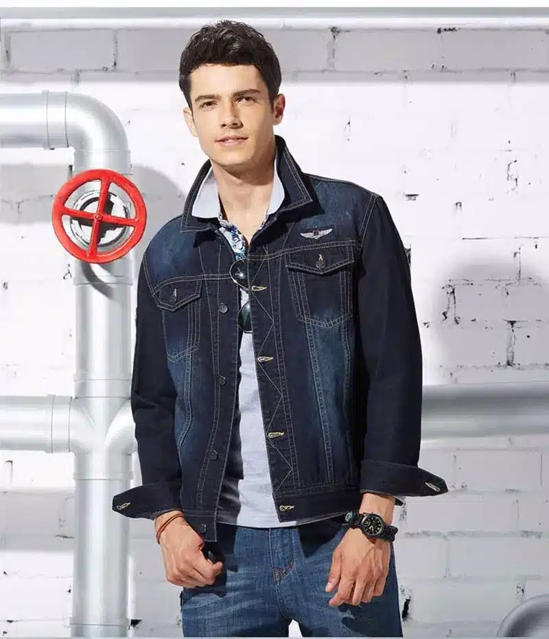 2019 M~3XL New Fashion Retro Denim Jackets Mens Cool Coats Spring Autumn Jackets Brand CLOTHES Denim Coat Men Outwear Asian Size 28