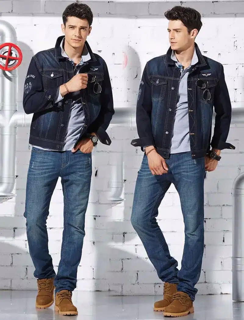 2019 M~3XL New Fashion Retro Denim Jackets Mens Cool Coats Spring Autumn Jackets Brand CLOTHES Denim Coat Men Outwear Asian Size 29