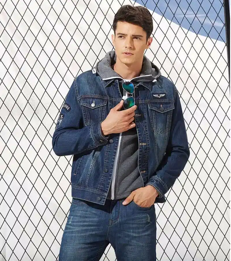 2019 M~3XL New Fashion Retro Denim Jackets Mens Cool Coats Spring Autumn Jackets Brand CLOTHES Denim Coat Men Outwear Asian Size 30