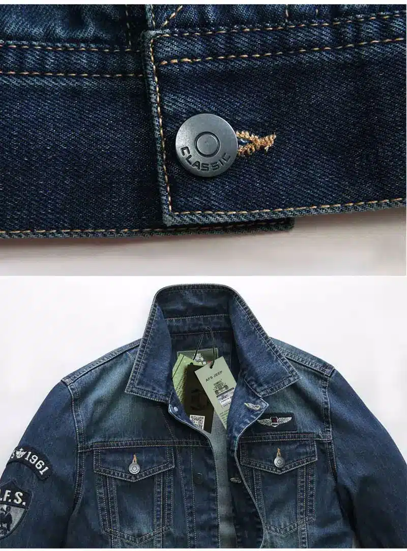 2019 M~3XL New Fashion Retro Denim Jackets Mens Cool Coats Spring Autumn Jackets Brand CLOTHES Denim Coat Men Outwear Asian Size 37