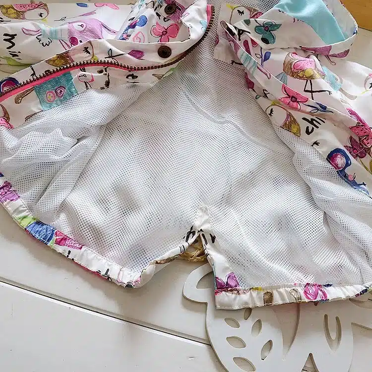 Spring 2018 New Cotton Baby Girls Coat Spend Three Flowers Lollipops Dot Jacket Cardigan Kids Children Clothing Autumn 16