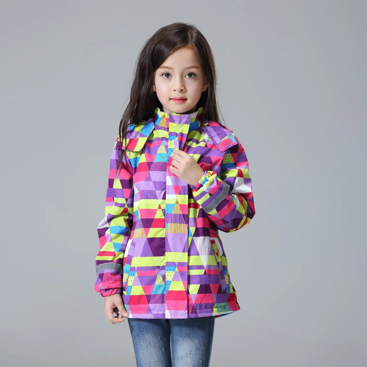 Waterproof Windproof Children Outerwear Baby Girls Jackets Children Kids Coat Warm Polar Fleece Winter Autumn Spring For 3-12T 9
