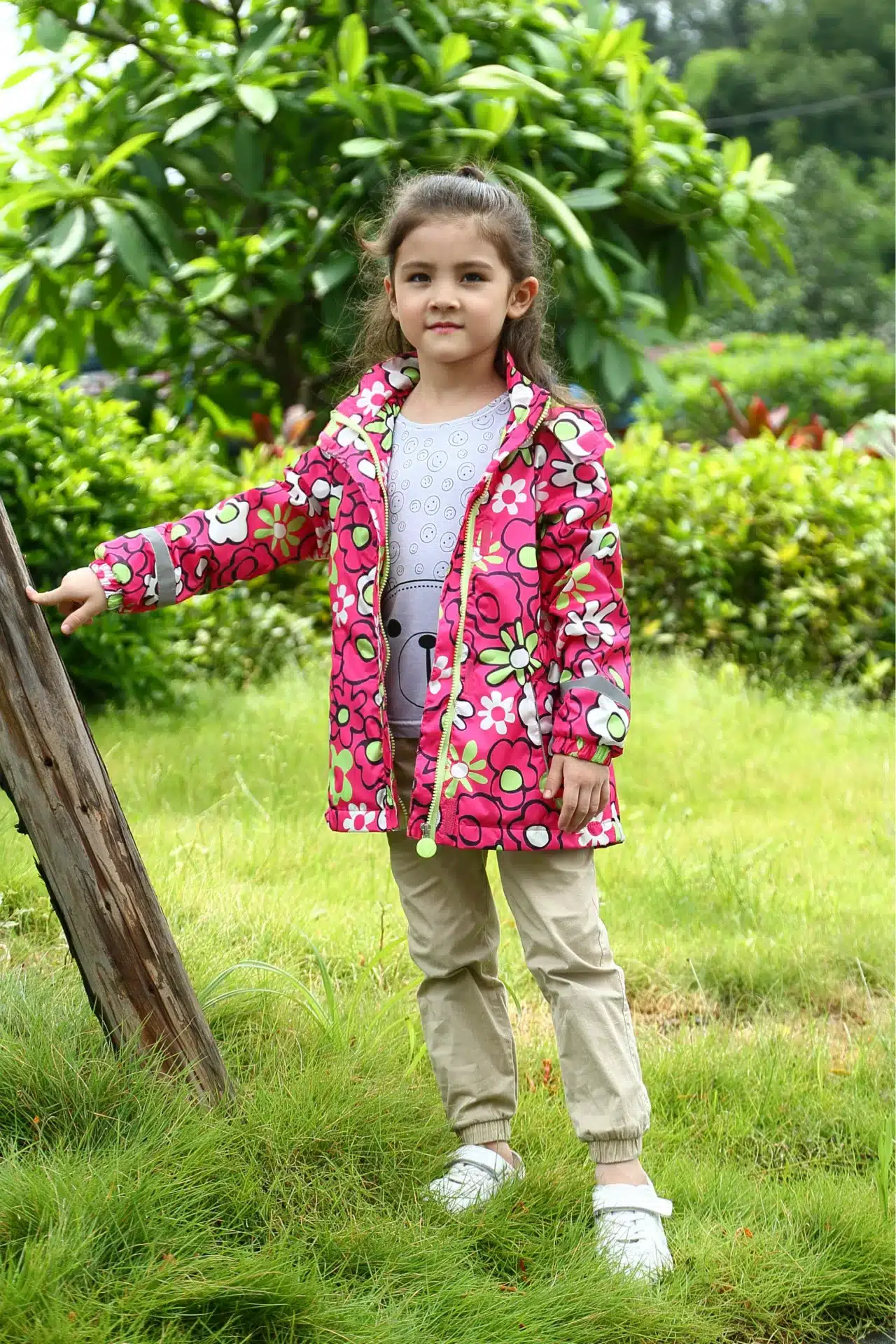 Girls Jackets Coats sport Outdoor Waterproof Windproof Jackets Autumn Spring Kids Brand Double-deck Children Outerwear For 3-12y 1