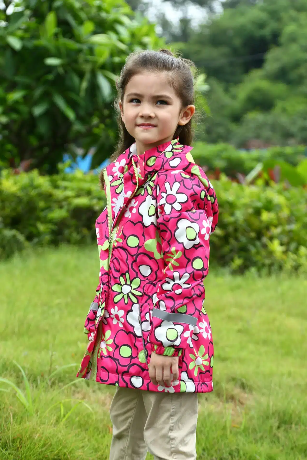 Girls Jackets Coats sport Outdoor Waterproof Windproof Jackets Autumn Spring Kids Brand Double-deck Children Outerwear For 3-12y 2