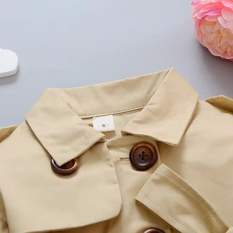 Girl Trench Coat Spring Autumn Baby Jacket Outwear Kids Overcoat Children Windbreaker Clothes Girls Coats 4
