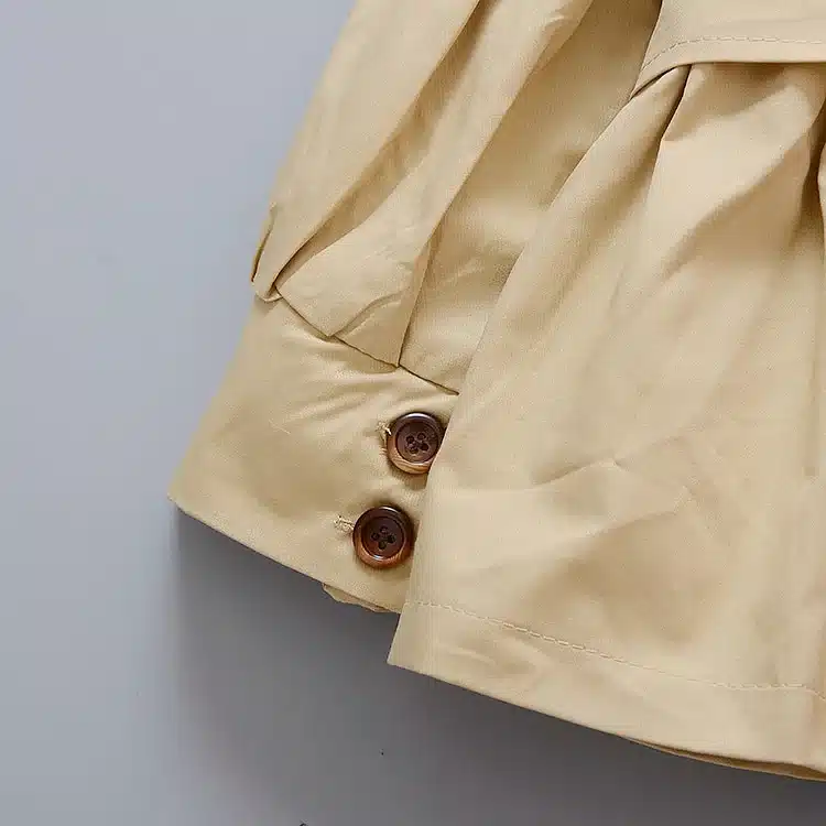 Girl Trench Coat Spring Autumn Baby Jacket Outwear Kids Overcoat Children Windbreaker Clothes Girls Coats 6