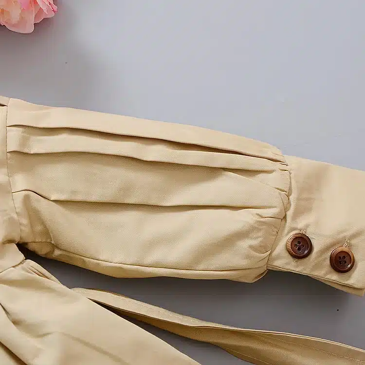 Girl Trench Coat Spring Autumn Baby Jacket Outwear Kids Overcoat Children Windbreaker Clothes Girls Coats 7