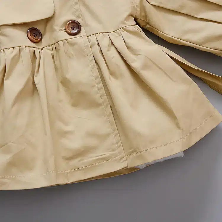 Girl Trench Coat Spring Autumn Baby Jacket Outwear Kids Overcoat Children Windbreaker Clothes Girls Coats 9