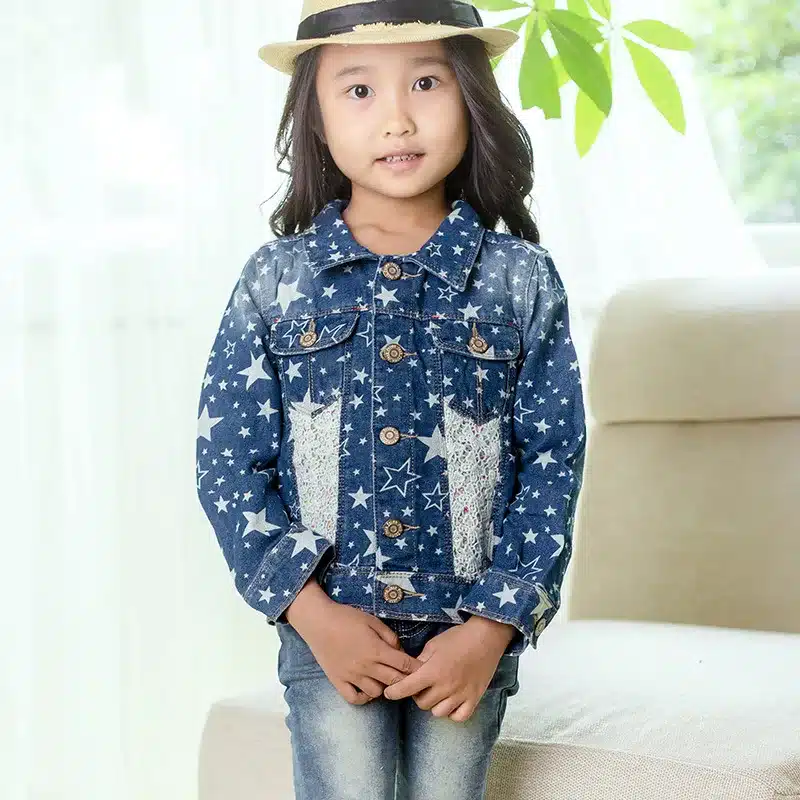 2017 NEW Girls Coat Jacket Spring Autumn Girls Fashion Breasted Cardigan Infant baby kids Coat Children Outwear Coats 1