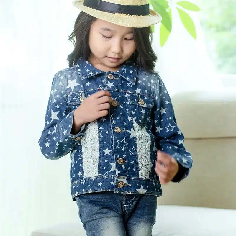 2017 NEW Girls Coat Jacket Spring Autumn Girls Fashion Breasted Cardigan Infant baby kids Coat Children Outwear Coats 3