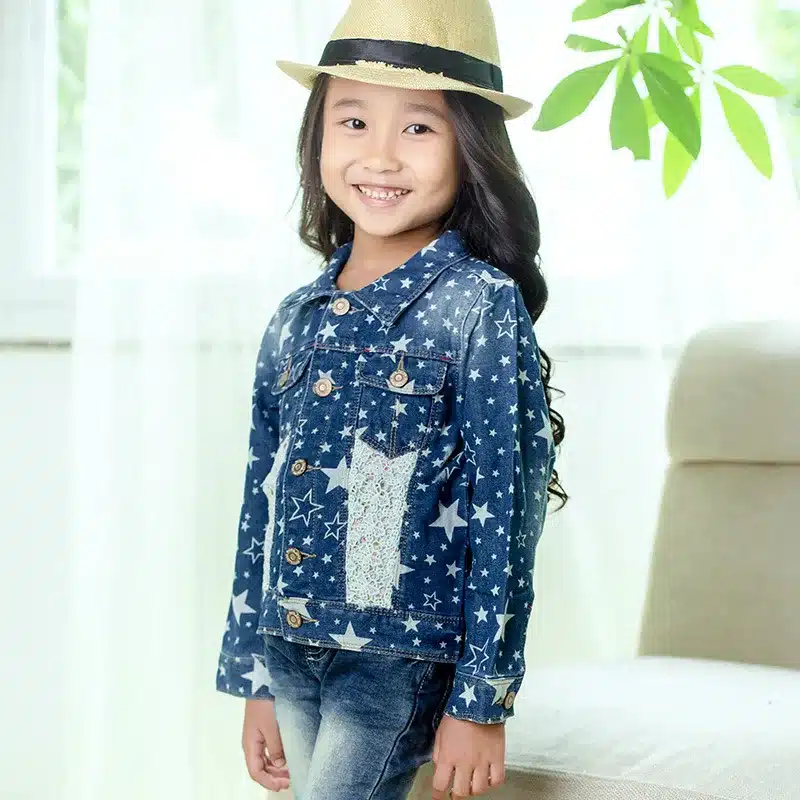 2017 NEW Girls Coat Jacket Spring Autumn Girls Fashion Breasted Cardigan Infant baby kids Coat Children Outwear Coats 4