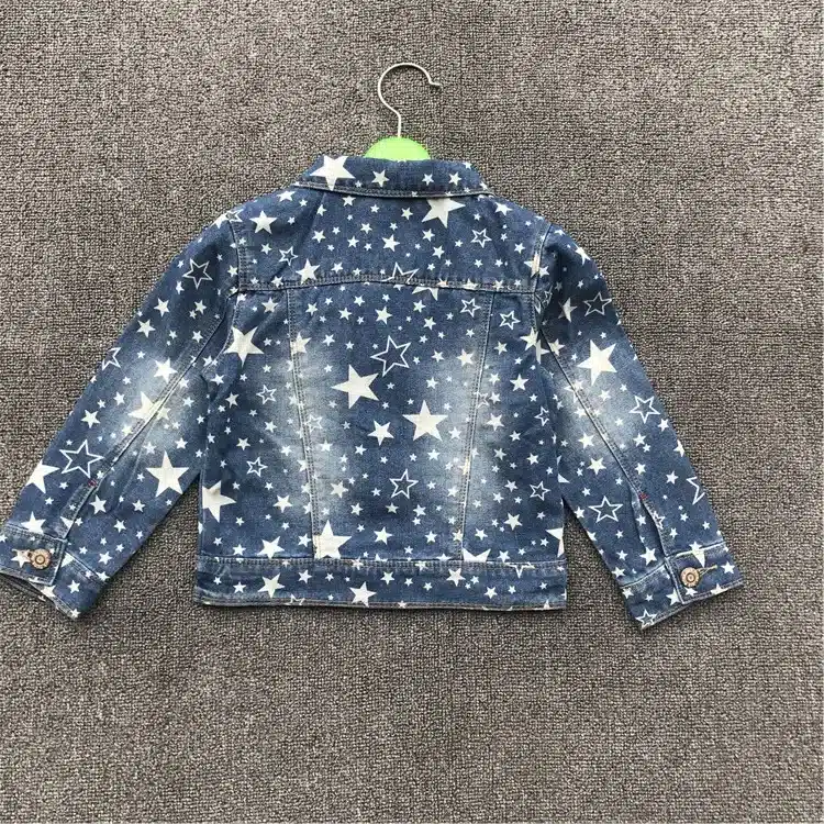2017 NEW Girls Coat Jacket Spring Autumn Girls Fashion Breasted Cardigan Infant baby kids Coat Children Outwear Coats 6