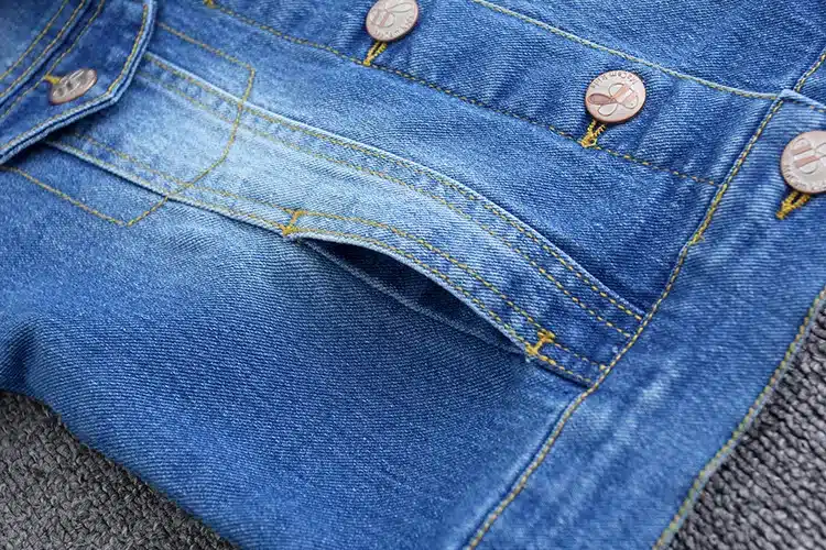 Girls Denim Jackets Coats Fashion Children Outwear Embroidery Cute Children's Clothing Spring Autumn Kids Jean Jacket 2-9 Yrs 16
