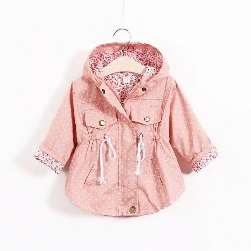 Girls Trench Coat 2015 Spring Autumn Fashion Baby Girls Jackets Hooded Kids Jacket Children Outerwear Coats for Girls 3 Colors 6