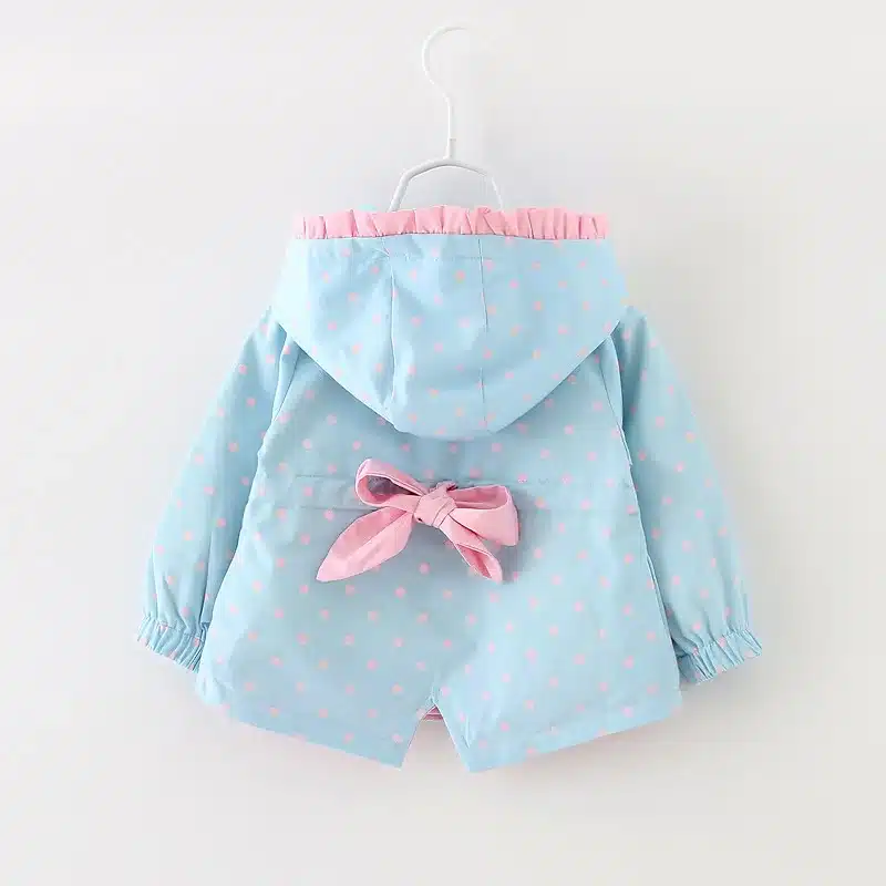 2018 Baby Coat windbreaker Girls Hoodies Toddler Girl Jackets Cartoon Kids Outerwear Spring Fashion children's clothing 1-4 Year 17